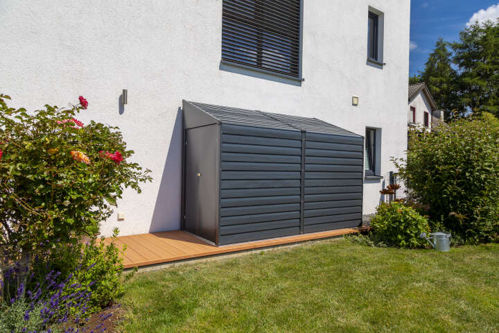 SPACEMAKER Anlehngerätehaus